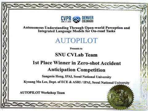 CVPR 2026 challenge certificate